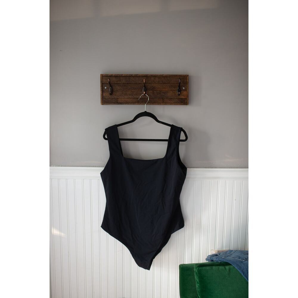 Mara Hoffman Persephone One Piece Swimsuit Black 3X - Picture 4 of 6